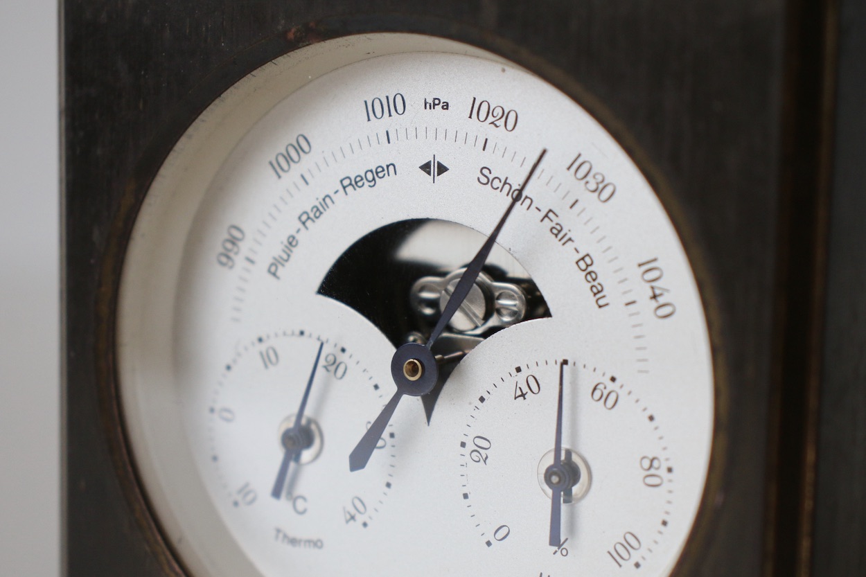 Barigo Baro/Thermo/Hygrometer バリゴ 温度計 湿度計 気圧計 温湿度計 