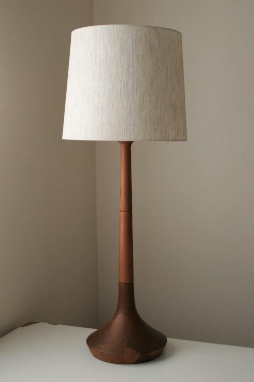 Denmark Brdr. Krüger Teak Wood Lamp デンマーク チーク フロアランプ 
