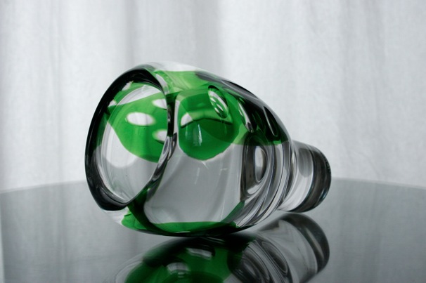 Kosta Vicke Lindstrand Art Glass Vase ヴィッケ・リンドストランド 